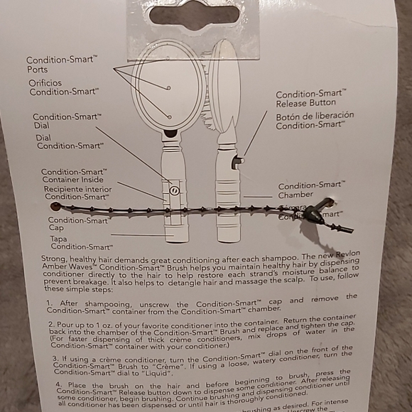 New Revlon Amber Waves Condition-Smart Hairbrush - Picture 4 of 5